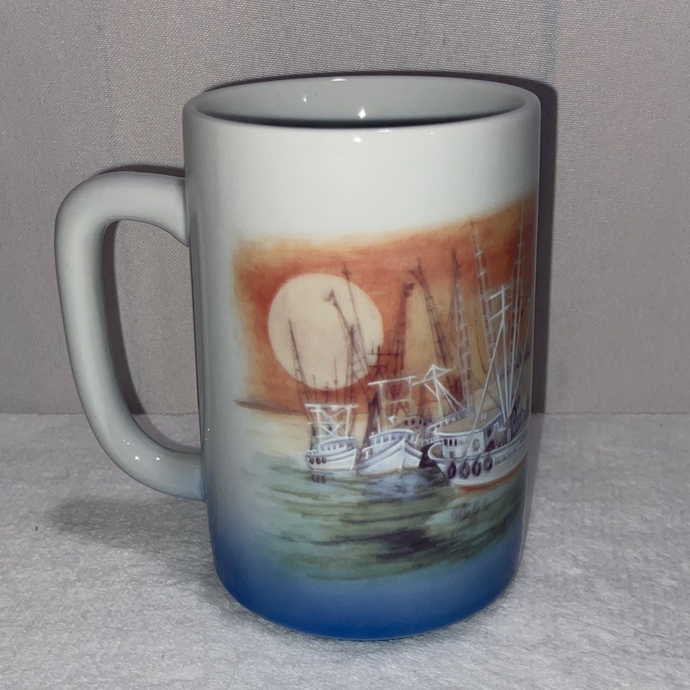 Otagiri Boats mug Japan RARE